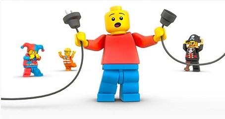 un lego descoectado
